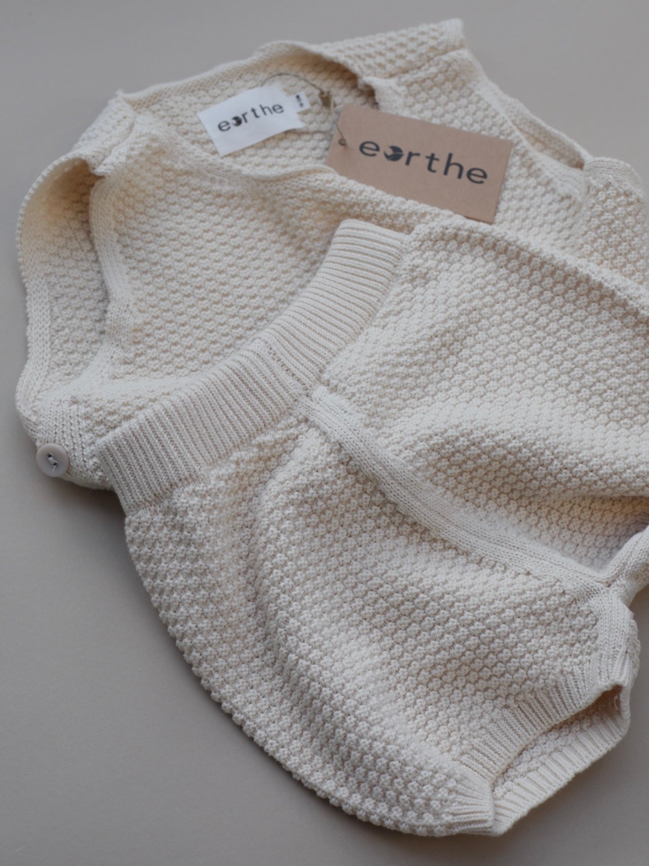 knit set / natural heather